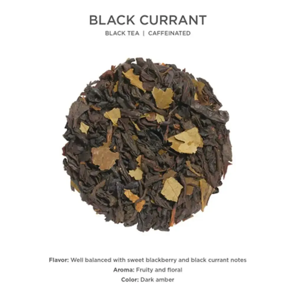 Black Tea Loose Leaf Canister Storage Jar Food Grade Material Airtight Container